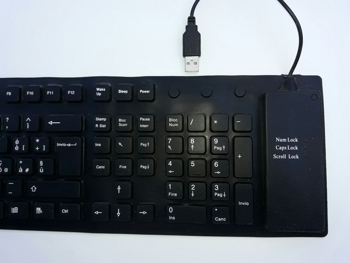 Perché utilizzare una tastiera in gomma